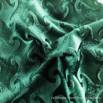 Hot Selling Günstige Crushed Velvet Polsterstoff